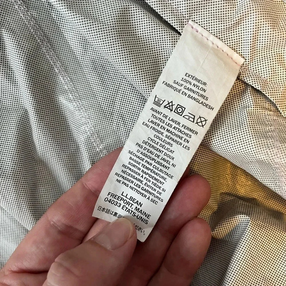 XS womens LL Bean windbreaker - Picture 6 of 6